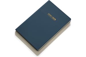 KaKa Dragon Academic Diary 2024-2025 Week to View, A5 18Months Weekly Planner, Pocket Diary for Teacher, Students, Work& Home, July 2024 - December 2025, Soft Cover (Blue)