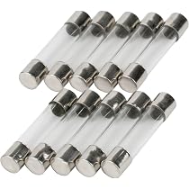100PCS 6 * 25mm Keramik Sicherung 25 Versicherung Rohr 6x25MM 0,5A 1A 2A 3A 6A 7A 8A 10A 15A 20A 25A 250V RO57 BS1362(100PCS 0.5A