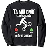 BMX Divertente Freestyle Bicicletta Bici Regalo Felpa