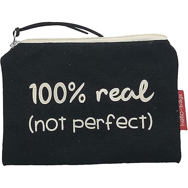 Portafoglio Portacarte In Cotone 14x10cm - Con Messaggio Motivazionale E Busta Regalo - Foto 2