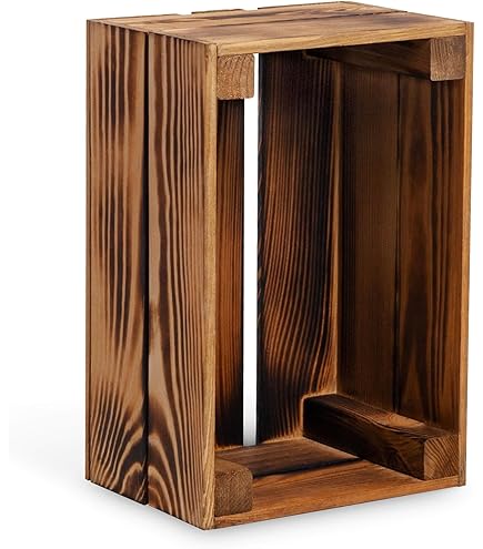 Cassetta Frutta Legno Fiammata - 50x40x30cm Per Orto E Decorazione - Foto 12