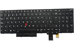 Table-King Teclado retroiluminado de Repuesto para Lenovo Thinkpad T570 T580 P51S P52S (España)