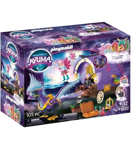 Playmobil Fairies 71586 pas cher, Gardienne des fées avec dragons
