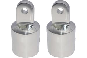 FP INOX Embout Tube Bimini de Capote 30mm INOX 316 (Lot de 2)
