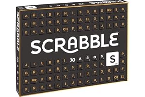 Mattel Games Scrabble 70 aniversario, juego de mesa (Mattel GCT20)