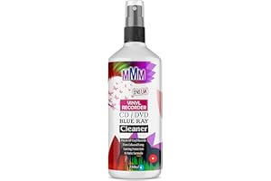 MMM1 PROFESSIONAL VINYL RECORD CLEANER CD DVD CLEANING FLUID SPRAY Fast Delivery (250ML SPRAY)