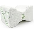 HekaBody Leg Pillow for Sleeping on Side - Doctor Designed Orthopaedic Memory Foam Knee Pillow for Side Sleepers for Back/Hip/Joint/Sciatica Pain Relief - Bamboo Cover