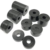 Lot De 12 Entretoises En Aluminium Pour Potence De Vélo - Tailles : 2, 3, 5, 10, 20 Mm - Pour Réglage Hauteur Guidon - 1 1/8"