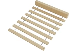‎RIVERBANK RIVERBANK Hochwertiger Lattenrost aus Fichtenholz - Rolllattenrost mit 14 extra starken Latten & hoher Tragfähigkeit (fichtenholz, 90 x 200 cm)