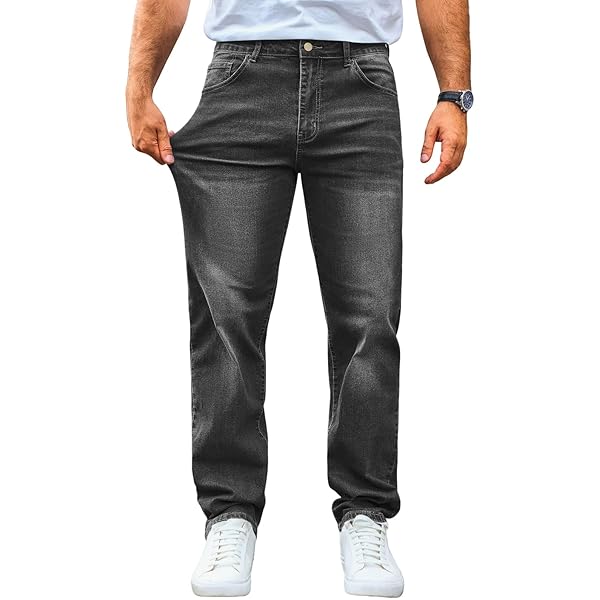 Runcati Chinobroek voor heren, regular fit, stretch, vrijetijdsbroek, effen, katoen, stoffen broek, lang, licht, zakelijke werkbroek met elastische taille, zwart, XXL