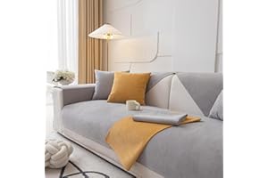 HUFU Sofa Cover, Waterproof Sofa Covers, Non-Slip Sofa Protector, Corner Sofa, L-Shape Sofa Throw, Dog/Cat Sofa Throw, Sofa Protection, 1-, 2-, 3-, 4-Seater