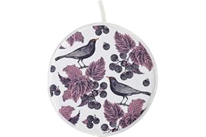 Thornback & Peel Blackbird & Bramble Aga Cover, Cotton, Multicolour, 360 (d) x 3cm