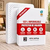 Terry Cloth Waterproof Mattress Protector &ndash; Breathable, Adjustable &ndash; Total Protection Against Liquids, Sweat and Stains &ndash; Whi