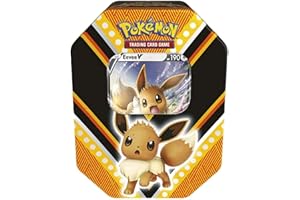 GCC Pokemon Power Eevee Tin Box Cards Collection ENG