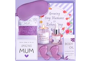 TUDOU Baby Shower Gifts, Mum To Be Gifts, New Mum Pamper Kit, Relaxation Care Package Pregnant Gifts For Mums Expecting, Mummy To Be Hamper New Mummy Presents For Her, 100% Natural Organic Vegan