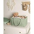 Ankila Baby Diaper Caddy Basket, Stylish Baby Diaper Caddy Organizer, Storage Basket for Diapers - Baby Gift Registry for Newborn Baby Shower List and Baby Must Haves Essentials (Green)