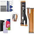 RongZy LCD Screen Motherboard Flexible Cable for Samsung Galaxy A52s SM-A528B Motherboard Charger LCD Flex Cable Replacement for Connecting Motherboard with Tools
