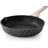 Kordisen Non Stick Frying Pans Skillet, 28 cm Granite Frying Pans Nonstick for Cooking, Healthy Induction Cookware, Heat Resi