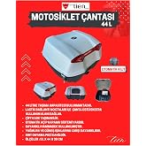BİKE SKY Tien 44 Litre Motosiklet &Ccedil;antası - Gri - OTOMATİK KİLİT
