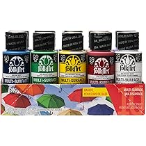 FolkArt Multi-Surface Acrylic Paint Set, 2oz., Metallics, 8/Set (FLKPROMOFAMET) Image 1 - View #7