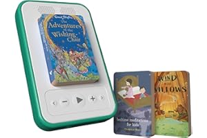 Voxblock - Screen Free Audio Player for Kids - Voxblock Starter Pack - Green - Ages 3-12+ - AudioBooks for Winding Down - Bedtime Stories Bundle - Portable - Long Battery Life - Connectivity Free