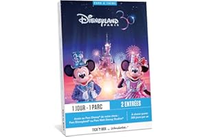 Tick&Box - Coffret Cadeau journée en Duo Parc Disneyland Paris - 2 entrées Adulte