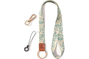 SENLLY Llavero Cordón de Cuello, Diseño de Patrones Originales Acollador Correa para el Llaves y Badge Id Tarjeta