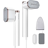 NXPZ 1200W Dampfglätter - 2-in-1 Handbügeleisen Mit LCD Display