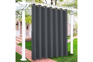 ele ELEOPTION - Tenda per esterni, impermeabile, protezione dai raggi UV, con occhielli, antivento, oscurante, per interni ed esterni, adatta per giardini, cortili e balconi