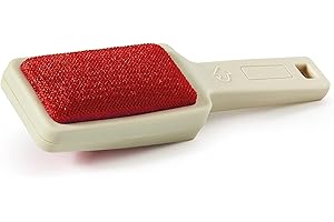 Perfect Plus 0124 Brosse en Velours 2 Faces, Plastique, Glace, 23.0 x 6.5 x 4.0 cm