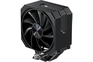 upHere gaming Refroidisseur CPU,4×Ф6mm Single Tower CPU Cooler,120MM PWM Ventilateur PC,Sans Enlever le Ventilateur pour l'installer,CPU Cooler,pour Ventirad AM4 AM5/Intel 2011/2066,up1K4.