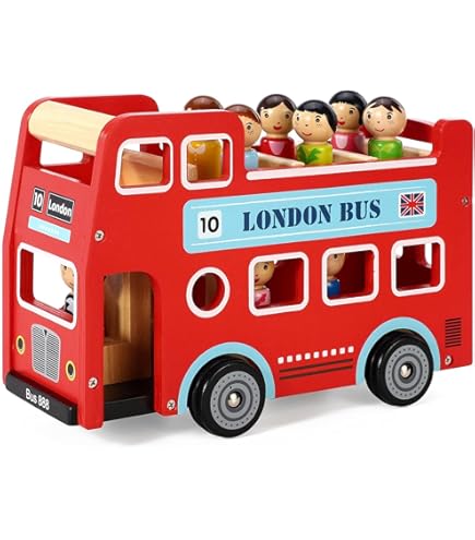 London Double Decker Red Bus And Black Taxi Mini Models | Seychelles