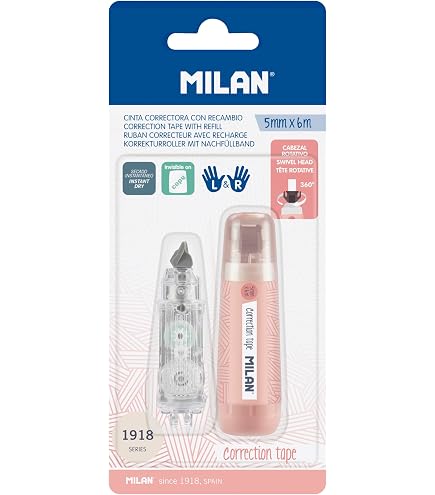 Plaquettes Thermoformées MILAN BWM10467 - Lot De 10 - 5mm X 6m - Pour Correcteurs Cylindriques