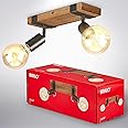 Ventes Flash Noël : Briloner Luminaire Plafonnier Spot Orientable 2 X E14 Max. 25 W Nickel Pas Cher
