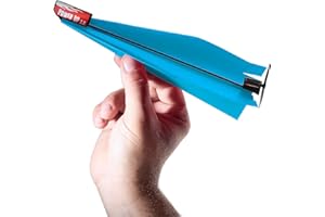 POWERUP 2.0 Papierflieger Bausatz | Elektronischer Motor für DIY Papierflieger | Fliegt weiter und länger | Perfekt für Kinder und Erwachsene | Gebrauchsfertiger Flugzeugmotor-Bausatz