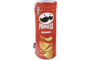 Helix Pringles Inspired Stationery Pringles Pencil Case, Student Stationery Set and Stationery Gift Set - Iconic Pringles Branding, Assorted Flavours