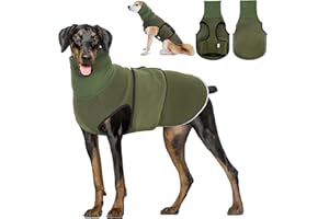 Dotoner Chaleco Relajante para Perros,2-in-1Chaqueta de Ansiedad Perros con de Protector de oído para Perro Alivio de Ruido,Rayas Reflectantes,Envoltura para aliviar la ansiedad y el estrés