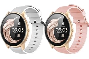 Giaogor Armband Kompatibel Für AGPTEK Smartwatch, Sport Silikon Classic Ersatz Uhrenarmband Für AGPTEK LW11 Smartwatch