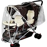cuggl elm twin pushchair raincover