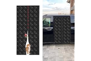 JOJOCY Tenda termica isolante per porta camper, copertura termica magnetica per porta laterale di Mercedes Sprinter (tetto medio/alto) VW Crafter (tetto alto/super alto) 210,8 x 149,9 cm