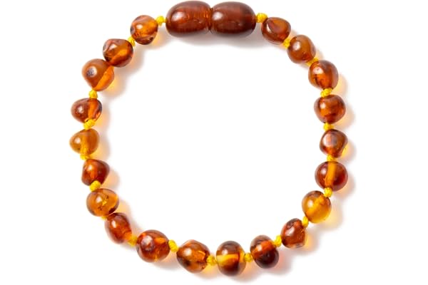 ZHAOXIA Ambre Bracelet/Cheville - 100% Plus Haute Qualite Certifie l'Ambre la Baltique Authentique Bracelet