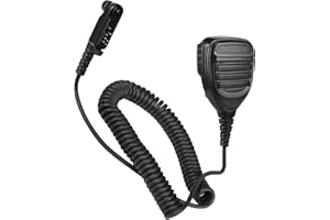 NEWASHAN Altoparlante microfono PTT compatibile con radio HYT Hytera HP50X HP605 HP685 HP705 HP785 PD600 PD602 PD605 PD660 PD662 PD665 PD680 PD682 PD685 PDC550 X1e X1e P Z1p Talk. Walkie SM26N1