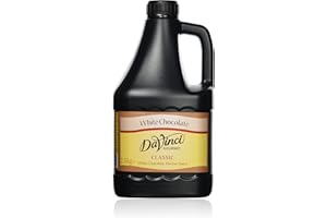 DAVINCI GOURMET Da Vinci Gourmet Classic White Chocolate Sauce, 1er Pack (1 x 2.5 kg)