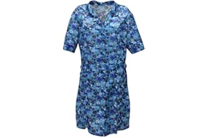 Kittel Schürze Kittelschürze mit 1/4 Arm Dederon Polyester