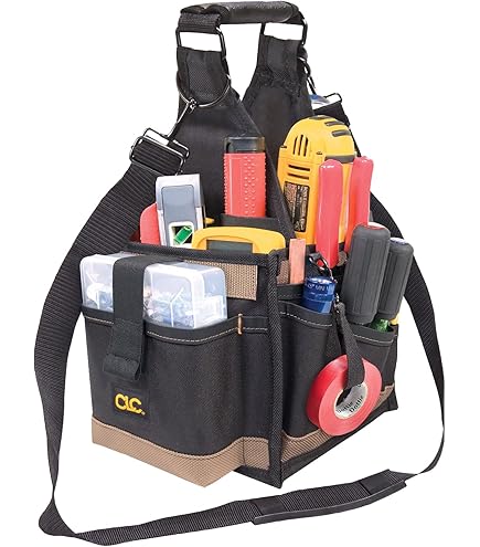 CLC 51685 Signature Elite Ballistic Nylon Nail & Tool Bag, 7