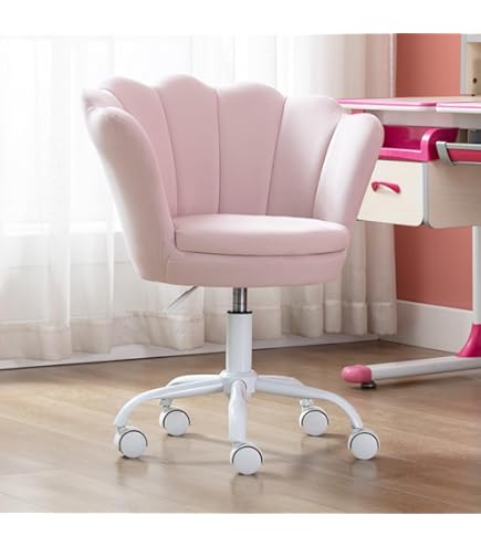 Ya-Home Kinder Drehstuhl Mit Einhorn-Design – Höhenverstellbarer Schreibtischstuhl Aus Kunstfell, Bunt