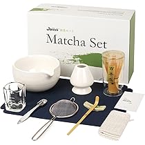 Kit Completo Matcha Yiomxhi - 8 Pezzi Per La Cerimonia Del Tè Giapponese Con Ciotola, Frusta E Accessori - Foto 5