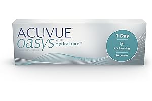 ACUVUE® OASYS 1-DAY con tecnología HydraLuxe™ - Reemplazo Diario - protección UV - 30 lentes