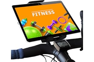 Turnaroundtech Support Tablette Velo Appartement Home Trainer elliptique Route valable pour Toutes Les tablettes pc du marché et guidons de Tous Types