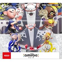 Splatoon Deep Cut Amiibo Set (Shiver, Frye, & Big Man) Triple